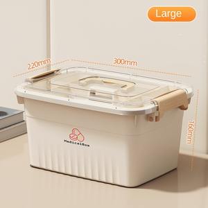 Caja de Almacenamiento de Medicamentos Multicapa de Plástico con Compartimentos, Diseño SS-A11-A13, Portátil, para Emergencias, Botiquín de Primeros Auxilios - Product Image 5