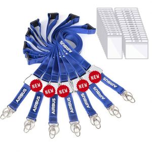 Orangegift Wholesale No Minimum Custom Logo Printing Id Card Holder Neck Strap Lanyard for Exhibition Staff - Product Image 1