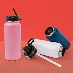 กระติกน้ำสุญญากาศสแตนเลสคุณภาพสูงพร้อมฝาปิด - Product Image 4