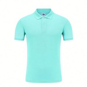 Design Wholesale 100% Cotton Men's for Polo T-Shirt Custom Logo Printing Promotional Jersey Shirt - Product Image 2