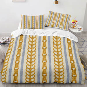 Designer <span class=keywords><strong>de</strong></span> luxe 3D Floral Tiger and Flower Quilt Set <span class=keywords><strong>de</strong></span> literie King Queen Full Size <span class=keywords><strong>Housse</strong></span> <span class=keywords><strong>de</strong></span> <span class=keywords><strong>couette</strong></span> pour les hôtels modernes - Product Image 1