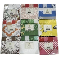Ensemble de draps de lit 8 pièces imprimé King Size avec rideaux assortis prêt à expédier ensemble de draps en microfibre vente en gros