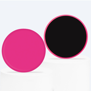 Set di Accessori per Pilates Personalizzabili con Logo: Anello in EVA ABS Rosa, Slider per Allenamento Core, Pesi per Caviglie, Set di Bande di Resistenza - Slider per Yoga e Pilates - Product Image 6