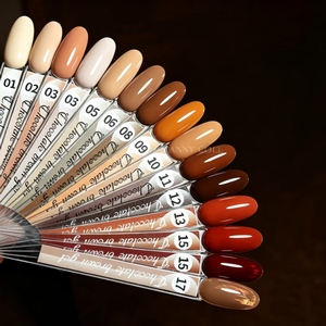 DANNY COLL30 Couleurs Maillard Caramel Gel Polish Set Automne Hiver Soak Off UV Gel Nail Salon Vente en Gros Professionnel 15ml Longue Durée - Product Image 4