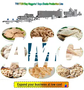 Americhi AMC70 Textur Gemüse Protein Maschine Soja Nugget Soja Extruder