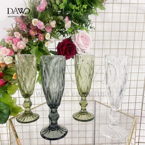 Thanh Lịch Thủy Tinh Thủy Tinh Cốc Vòng Dưới Cup Phong Cách Cổ Điển Rượu Vang Cốc Thủy Tinh Cho Ý Pháp Châu Âu - Product Image 2