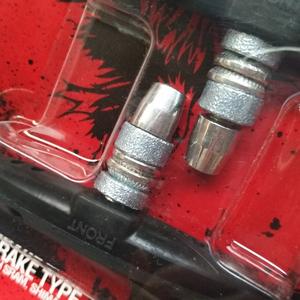 Pastillas de freno Earthshake V-Brake, cuerpo de aluminio forjado negro, bloques de freno duraderos para bicicleta de montaña, accesorios para bicicleta - Product Image 2