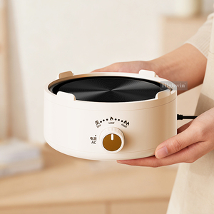 HIGHWIN Cafetière/Théière Chauffe-Petite <span class=keywords><strong>Plaque</strong></span> Chauffante <span class=keywords><strong>Électrique</strong></span> Mini Poêle Portable Cuisine Table <span class=keywords><strong>De</strong></span> <span class=keywords><strong>Cuisson</strong></span> Chauffage <span class=keywords><strong>Électrique</strong></span> - Product Image 4