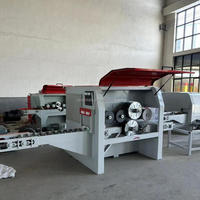 Scie circulaire de table électrique multi-lames pour le sciage de bois et de charpente, pour usine de meubles