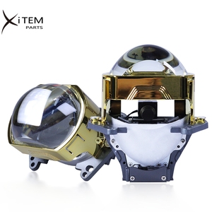 Obiettivo Bi-led da 120W 3 pollici 20000LM obiettivi per proiettori a LED per <span class=keywords><strong>fari</strong></span> H4 H7 9005 9006 alte luci basse per auto Retrofit moto - Product Image 4