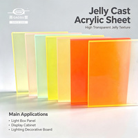 Plaque acrylique coulée dépolie anti-reflet de 3 mm, panneau PMMA translucide coloré pour écran de confidentialité et décoration de cloisons de bureau