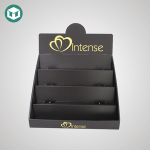 Giá Trưng Bày Mỹ Phẩm Các Tông Màu Đen <span class=keywords><strong>4</strong></span> Tầng Logo Tùy Chỉnh Khuyến Mãi Giá Trưng Bày Lông Mi Để Bán Lẻ - Product Image 4