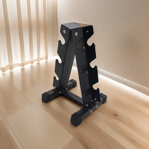 Usine vente usage domestique exercice équipement de sport Fitness multi-usages en forme de A trois paires support d'haltères pour hommes Fitness - Product Image 5