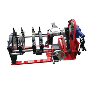 Haisha Factory Red PN16 DN800 600 500 400 315 PPR PE Spiral Pipe Fittings Welding Machine