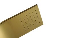 Panneau de douche intelligent de luxe LANO en acier inoxydable avec affichage numérique LED de la température et système de massage par brumisation pour salle de bain