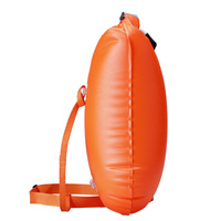 Bolsa flotante de natación OEM para jóvenes, boya de natación de PVC, Económica