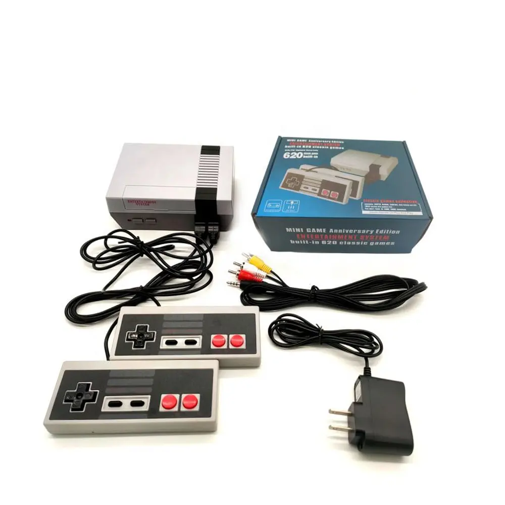 Retro TV Mini Entertainment 620 Game Console Built in 620 Classic Video Games Handheld Game Player 620 video gaming machine