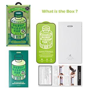 Protector <span class=keywords><strong>de</strong></span> Pantalla REMAX GL-27 <span class=keywords><strong>de</strong></span> Vidrio Templado con Privacidad para <span class=keywords><strong>iPhone</strong></span> 13-18 Series Pro Max, Curvo 3D, Anti-Espionaje, Cobertura Total - Product Image 6