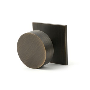 Maxery Maxery Nordic Solid Brass <strong>Pull</strong> Handles With Plate Antique <strong>Bronze</strong> <strong>Cabinet</strong> Handles Drawer Knobs for Home Decor - Product Image 2