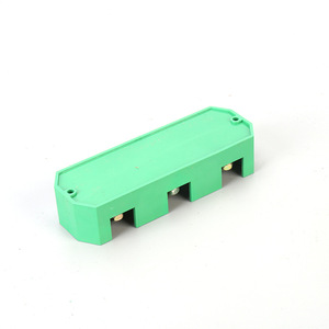 Boîtier de jonction Guan Yang triphasé trois fils pour 12 foyers, bloc de terminaison de comptage IP44 en ABS vert - Product Image 4