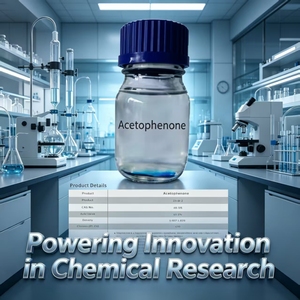 Acetofenona con 99% de Pureza CAS 98-86-2, Solvente de Alto Punto de Ebullición e Intermedio Orgánico para Estabilizador de PVC - Product Image 4