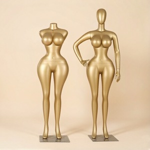 หุ่นโชว์ชายหญิงแบบเต็มตัวเหมือนจริง รุ่นปี 2026 จากโรงงานโดยตรง พร้อมศีรษะและไหล่ - Product Image 3