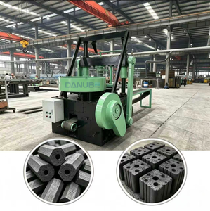 Automatic Charcoal Rod <b>Punch</b> Briquetting <b>Machine</b> Charcoal Powder Stick Forming Equipment For Biomass Solid Fuel - Product Image 1
