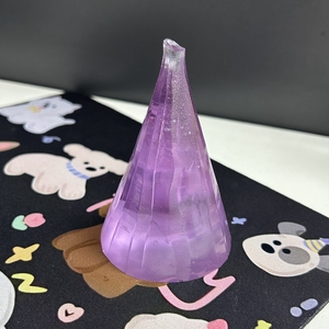 Zafiro Violeta Sintético al por Mayor, Método Czochralski, Piedra en Bruto sin Cortar para Joyería y Manualidades - Product Image 2