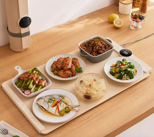 SOGEE Tabla de Cortar Eléctrica Calefactable, Bandeja de Mesa Plegable Multifuncional Resistente al Calor para el Hogar - Product Image 2
