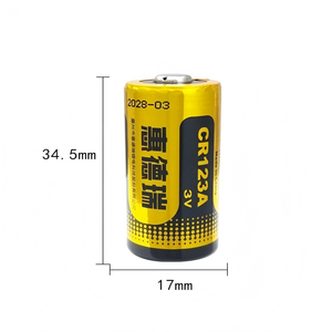 Batterie au lithium durable haute capacité <span class=keywords><strong>Huiderui</strong></span> <span class=keywords><strong>CR123A</strong></span> 3V 1400mAh Li-MnO2 pour détecteur de fumée ANKA AJ-97, batterie remplaçable - Product Image 6