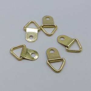 Golden Triangle Hanging <b>Hook</b> Iron Plated Single Hole <b>For</b> Cross Stitch <b>Picture</b> <b>Frame</b> Accessories - Product Image 2