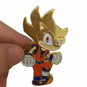 De alta calidad de personajes de dibujos animados chapados en oro solapa Pins antiguo en blanco de <span class=keywords><strong>Pin</strong></span> de solapa para - Product Image 1