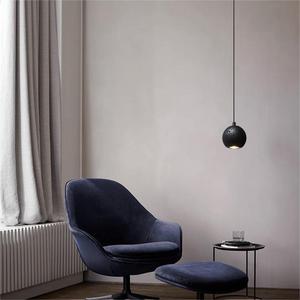 Modern Simple Black Hole Stone Chandelier Bar Restaurant Art Pendant Lamp HM-<b>DJ</b>-731 Modern Simple Black Hole Stone Chandelier HM - Product Image 3