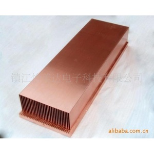 Imec D Aluminium-Kühlkörper 6063 Legierung Kupferbeschichtet für Frequenzumrichter und Schütze - Product Image 3