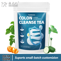 Thé Détoxifiant Amincissant aux Herbes en Gros, Marque Privée, Personnalisable, Complément Digestif avec Service OEM, Fourniture en Vrac en Sachet