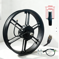 Kit de pièces pour vélo électrique de ville 20*4.0 pouces avec câble étanche