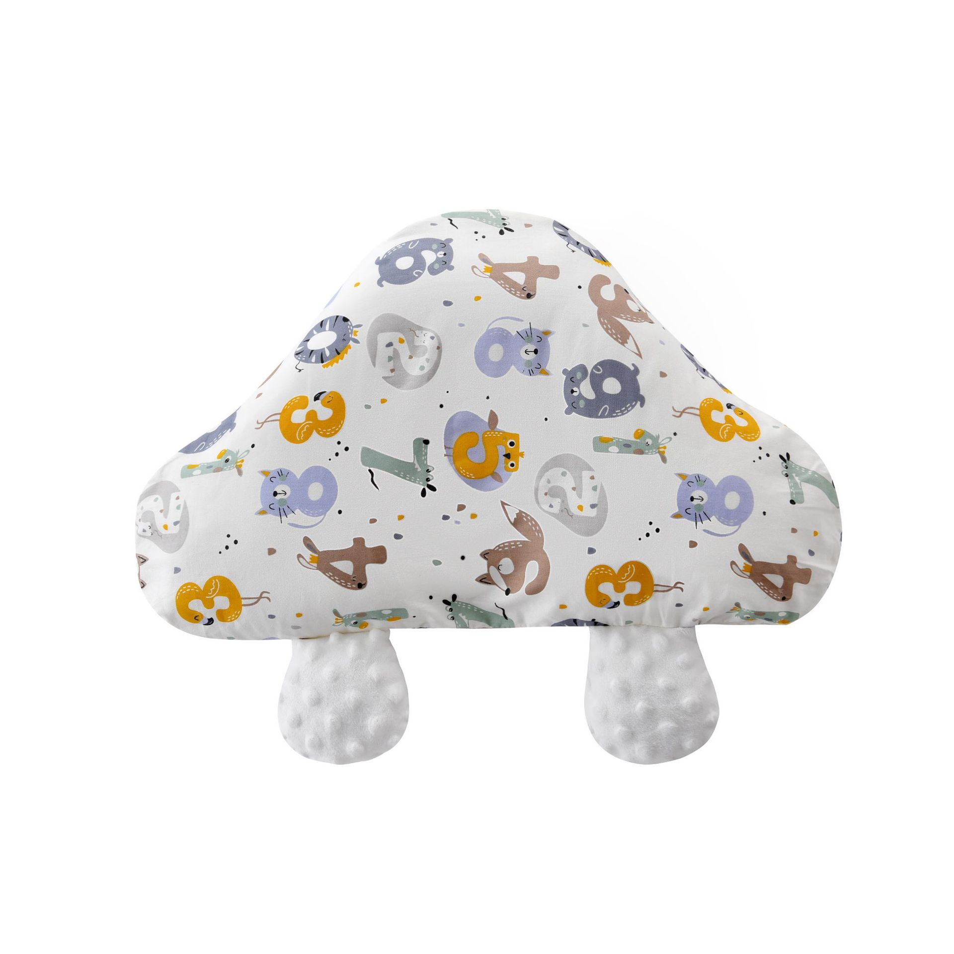 White digital fixed pillow-single pillow