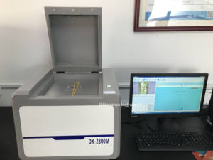 Analisador de espectro xrf, preço da máquina do teste de ouro sdd tipo xrf, detector de elementos do metal DX-2800M - Product Image 2