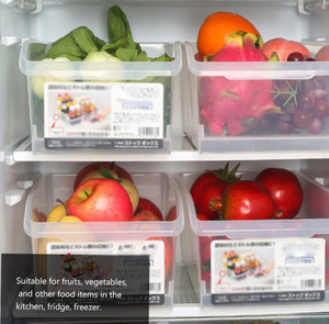 Food Storage Organizer <b>Bins</b> Refrigerator Organization Box for <b>Kitchen</b> Storage Fridge Storage Organizer - Product Image 4