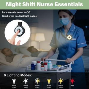 Luz LED Magnética Impermeable Personalizada, Recargable, Manos Libres, Luz de Seguridad para Correr de Noche, Caminar, Pasear Perros, Ciclismo - Product Image 5