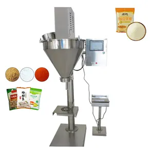 Vijzel Semi Automatische Waspoeder Vullen Verpakkingsmachine Match Met Vijzel Poeder Verheffen Machine