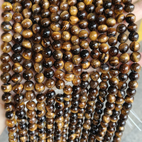 Perles en pierre naturelle, perles en cristal, malachite, œil de tigre, améthyste, lapis-lazuli, citrine, perles en vrac pour la fabrication de bijoux DIY