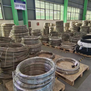 Tavlı 304 dikişsiz paslanmaz çelik bobin tüp 1/4 "<span class=keywords><strong>OD</strong></span> X 0.035" duvar, parlak kaplama, soğutma ve HVAC sistemleri için - Product Image 6