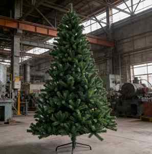 Árbol de Navidad Artificial de PVC de 6 y 7 pies, Venta Directa de Fábrica para Decoración del Hogar - Product Image 1