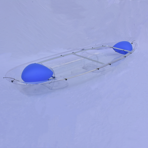 Canoë-kayak transparent à fond clair de 11 pieds pour 2 personnes, en matériau composite, très populaire - Product Image 5