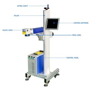 ماكينة وضع العلامات بالليزر لخط التجميع لإنتاج صناديق الترميز البلاستيكية المعدنية مع محرك كمكون أساسي - Product Image 6
