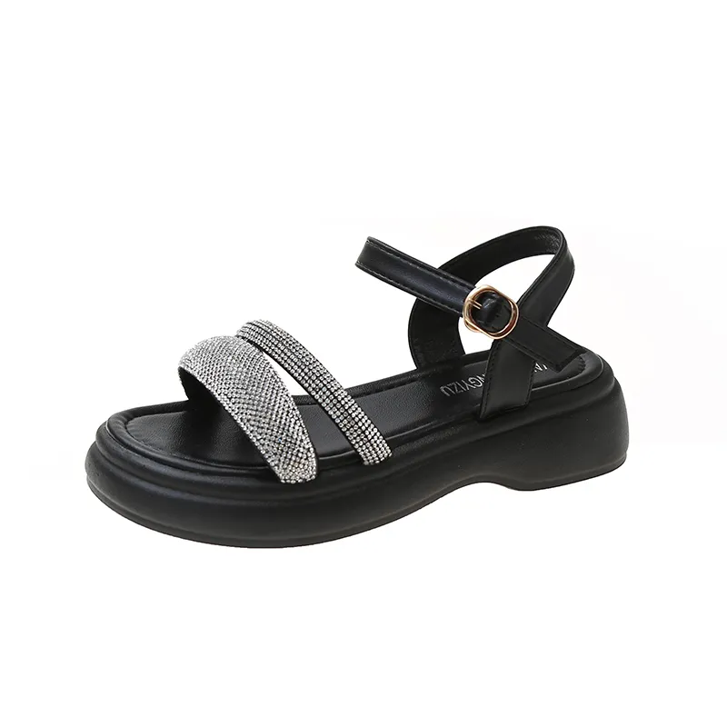 2021 best selling ladies sandals soft fabric non-slip wear-resistant sole fashion comfortable oem