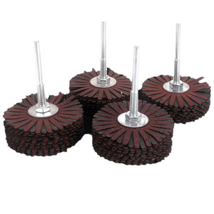 Roue à lamelles <span class=keywords><strong>avec</strong></span> poignée OEM OBM Marque Hai Yanda pour ponçage, <span class=keywords><strong>brosse</strong></span> de ponçage, perçage, travail du bois, meulage et polissage - Product Image 4