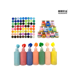 Échantillon gratuit <span class=keywords><strong>de</strong></span> <span class=keywords><strong>sable</strong></span> coloré pour la création artistique, la <span class=keywords><strong>peinture</strong></span> sur <span class=keywords><strong>sable</strong></span> et la mosaïque, couleurs vibrantes, prix d'usine - Product Image 2
