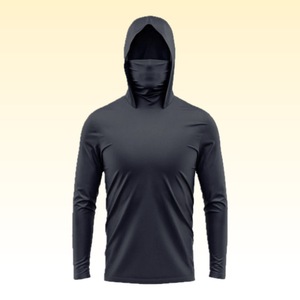 Nouvelle Arrivée 2026 – Veste de Pêche Minimaliste Respirante Anti-UV Anti-Bactérienne à Séchage Rapide avec Capuche et Cache-Visage en Polyester pour Homme - Product Image 2
